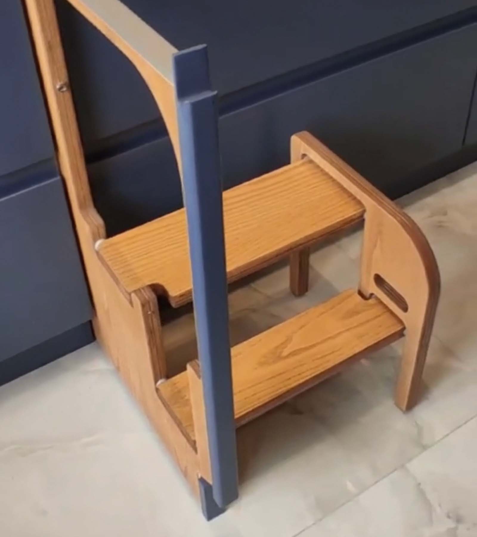 Tezgâh Altı Gizli Basamak Sistemi